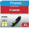 Canon CLI551XL Eredeti Yellow Tintapatron