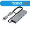 Hama USB 3.2 Gen1 HUB 4 port + 1 Type-C 5Gb/s OTG