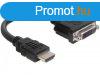 DeLock HDMI male > DVI-I (Dual Link) (24+1) female 20cm A