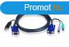 ATEN 2L-5502UP 1,8m USB KVM Cable with built-in PS2 to USB C