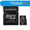 Kingston 256GB microSDXC Canvas Select Plus Class 10 100R A1