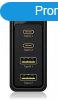Icy Box IB-PS104-PD 2x USB Type-C / 2x USB-A Hlzati tlt 