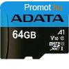 ADATA Memriakrtya MicroSDXC 64GB + Adapter UHS-I CL10 (100