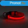 LED-es nyakrv - akkumultoros - M mret - piros