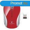 Irodai egr Logitech Wireless Mini Mouse M187, red