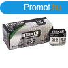 Maxell 319 ezst-oxid gombelem (SR527SW) 1,55V