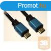 WIRETEK kbel HDMI sszekt 2m, Male/Male, v2.0, Fm csatla