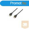 Equip 119372 HDMI kbel 2.0 apa/apa, aranyozott, 7,5m
