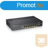 ZYXEL Switch 8x Gigabit POE + 2x Gigabit Combo (RJ45/SFP) st
