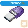 KINGSTON Pendrive 64GB, DT microDuo 3C 200MB/s dual USB-A + 