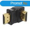 Delock 65073 Adapter HDMI apa/apa 90