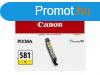 CANON CLI-581Y srga EREDETI TINTAPATRON, ~ 255 oldal ( 210