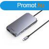 Orico XCR-X22-GY-BP 12in1 USB3.0 Type-C Docking Station Gray