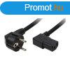Logilink Power Cord 2m Black