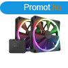 NZXT F140 RGB Twin Pack Black