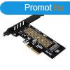 AXAGON PCEM2-N PCIE NVME M.2 x4 M-Key slot adapter