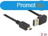 DeLock EASY-USB 2.0 Type-A male angled up / down > USB 2.