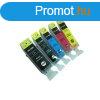 Premium Canon PGI-5 CLI-8 (PGI5*2, CLI8 BK*2,C*2,M*2,Y*2) Ut