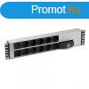 FORMRACK PDU 2U 19" megszaktval, 12 aljzat (Schuko)