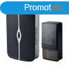 DIGITAL DOORBELL 5028 SELF POWERED BUTTON BLACK
