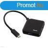 USB Eloszt HUB HAMA USB 3.1 TYPE-C HUB