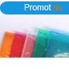 Irattart tasak A5, PP patentos Bluering transzparens zld
