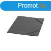 Gumis mappa A4, prespn karton 355g. fekete