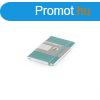 Notesz A6, soft composit vonalas pocket Leuchtturm smaragd 