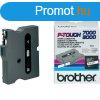 Brother TX-211 Laminlt P-touch szalag (6mm) Black on White 