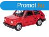 Makett aut, 01:21 PRL Fiat 126p piros.