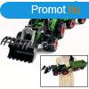 Nagy 50.04cm-es Zld Farm Traktor Jtkkszlet Ptkocsival 