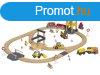 PlayTive Construction Site Train Set - ptkezs, 59 darabos