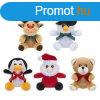 Karcsonyi plss figurk 10 cm, 5 fle