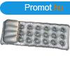 Intex 58894 Poharas matrac - ezst, 188 x 71 cm
