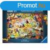 Puzzle 1000 db - Szorgos madrkk