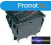 Billen kapcsol 2 (2pol./3pin) ON-OFF 250V/15A (piros LED)