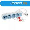 Legrand Elosztsor Standard 4x2P+F, 1,5 m vezetkkel, kk, L