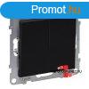 Legrand Suno csillrkapcsol 10 AX fekete, Legrand 721405