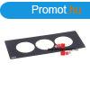 Legrand Incara Disq In 3 burkolat, fekete, Legrand 654761
