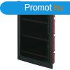 EC630 FLUSH MOUNT. ENCLOSURE 54 MOD. (3X18) BLACK