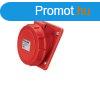EC690 FLUSH MOUNT. SOCKET 63A IP67 3P+N+E 346-415V