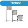 Kasp DKD Home Decor Szrke Fm (82 x 25 x 81 cm) MOST 78743