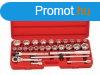 Genius crowafej kszlet, metrikus s colos, 3/4", 28 da