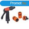 TS4027 ntz kszlet,pisztoly, 2 csatlakoz, 1 adapter