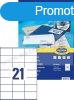 Avery Europe100 univerzlis etikett 70 x 41 mm - ELA045