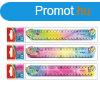 Vonalz 20 cm, flexibilis Keyroad Flex Draw szntmenetes