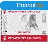 Vzlatfzet B4, 160g. famentes Student