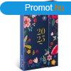 Hatridnapl mgnessel zrd, fehr lapokkal diary Blue Fl