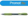 Zselstoll 0,7mm, nyomgombos Pilot G-2, rsszn lime zld
