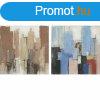 Kp DKD Home Decor 100 x 2,4 x 100 cm Absztrakt modern (2 eg